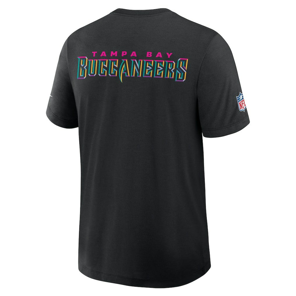 Tampa Bay Buccaneers 2025 NFL Crucial Catch Tri-Blend Dri-FIT T-Shirt - Black cheap