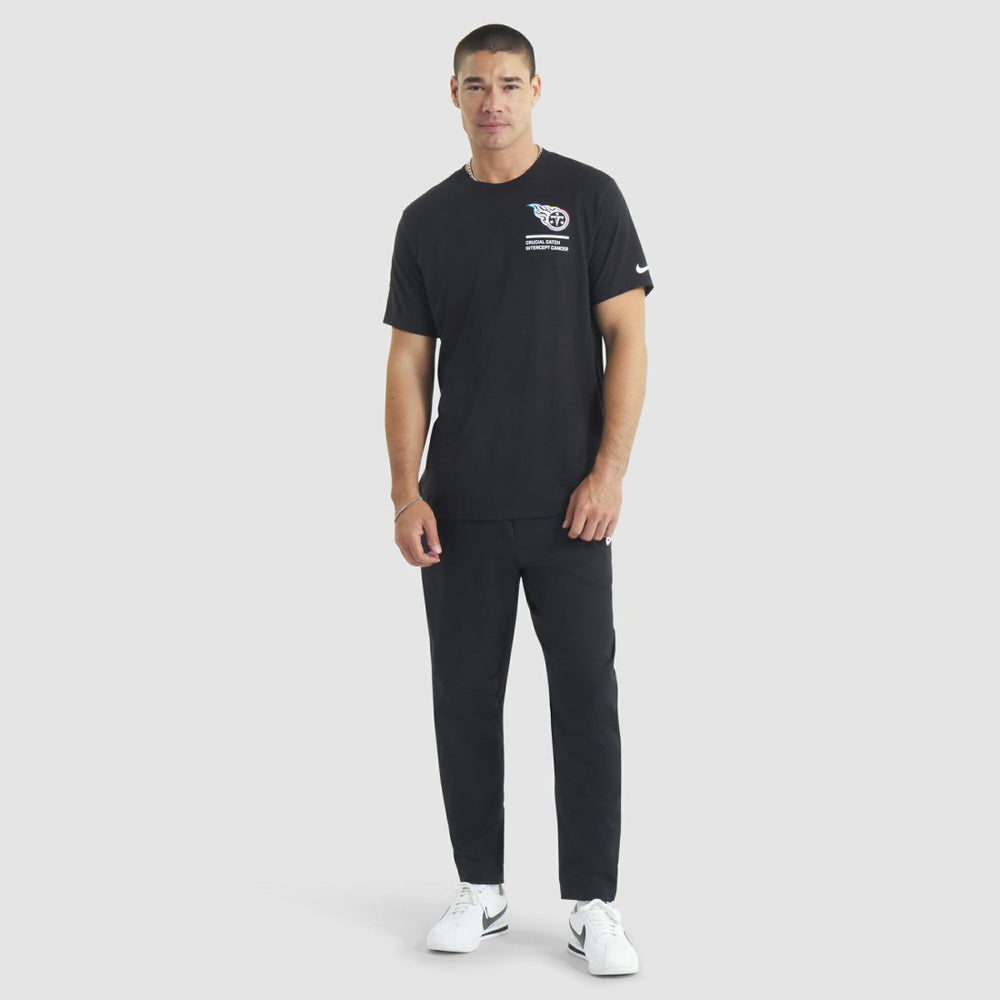 Tennessee Titans 2025 NFL Crucial Catch Tri-Blend Dri-FIT T-Shirt - Black sale