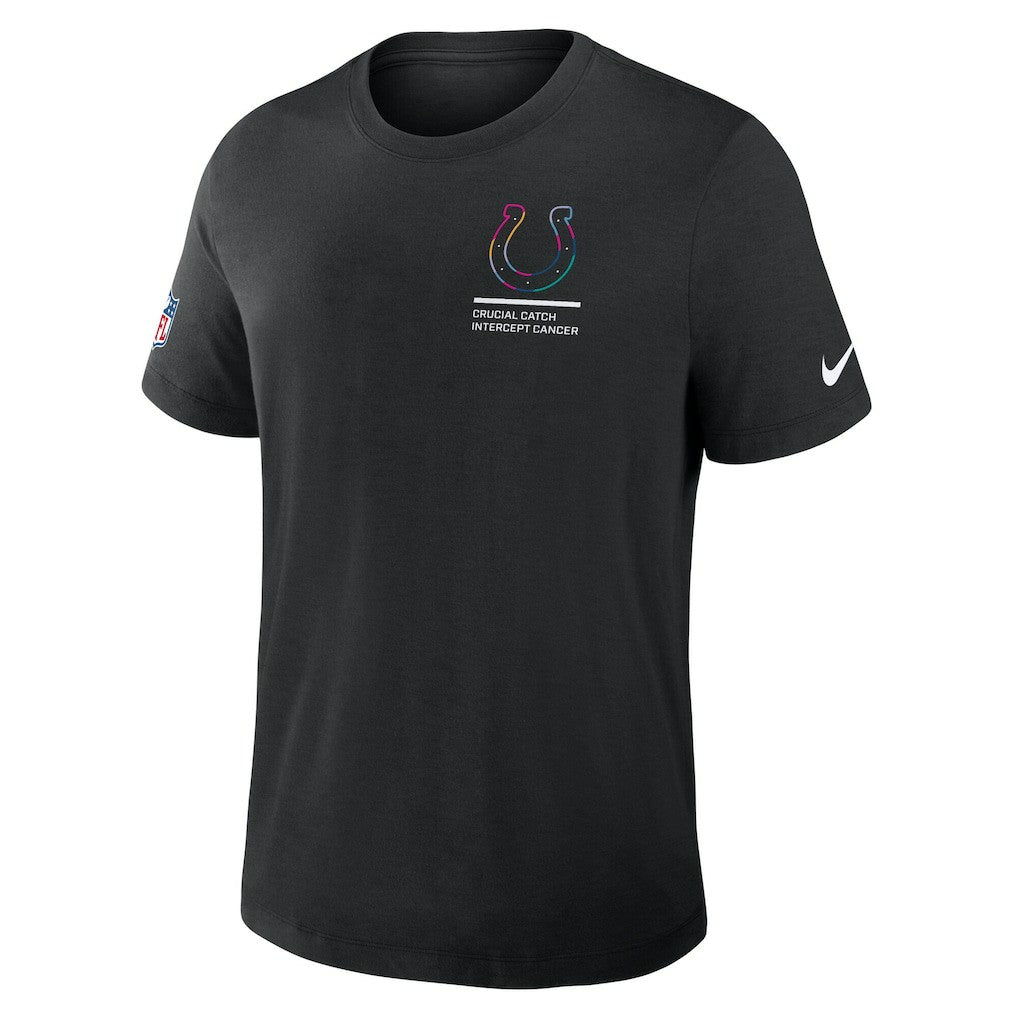 Indianapolis Colts 2025 NFL Crucial Catch Tri-Blend Dri-FIT T-Shirt - Black discount