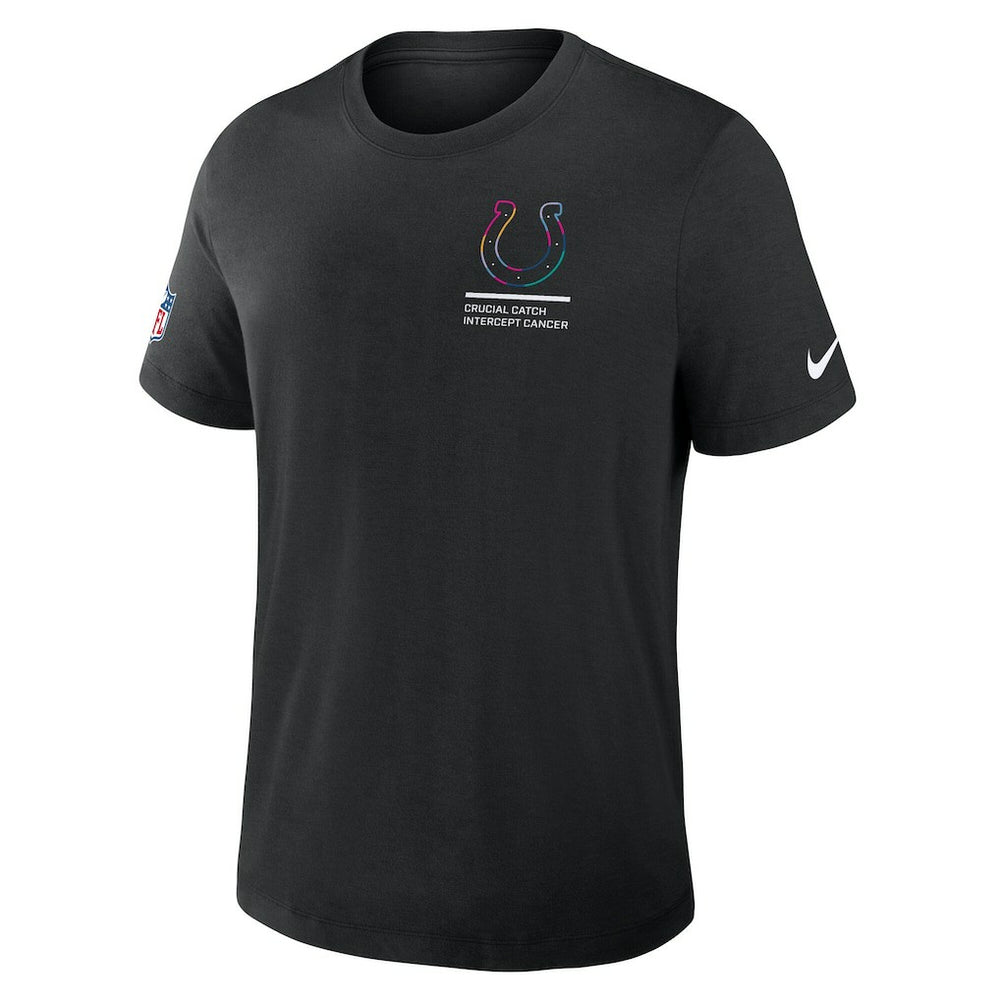 Indianapolis Colts 2025 NFL Crucial Catch Tri-Blend Dri-FIT T-Shirt - Black discount