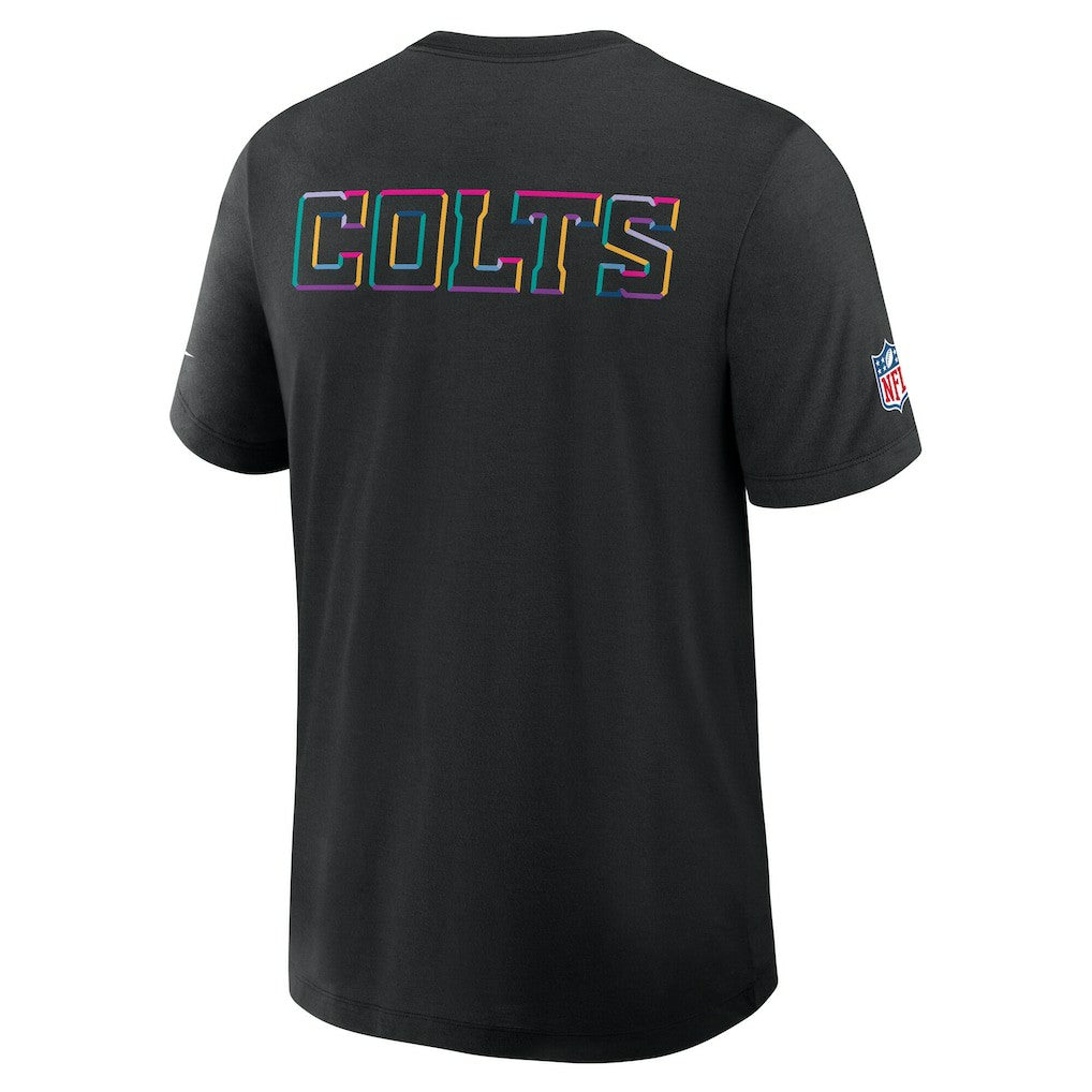 Indianapolis Colts 2025 NFL Crucial Catch Tri-Blend Dri-FIT T-Shirt - Black discount