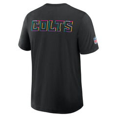 Indianapolis Colts 2025 NFL Crucial Catch Tri-Blend Dri-FIT T-Shirt - Black discount