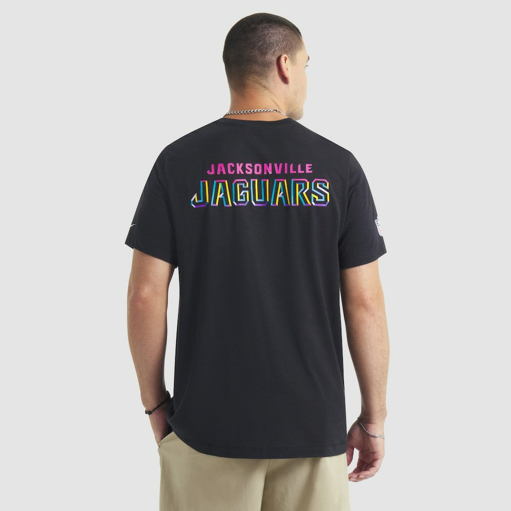 Jacksonville Jaguars 2025 NFL Crucial Catch Tri-Blend Dri-FIT T-Shirt - Black on sale