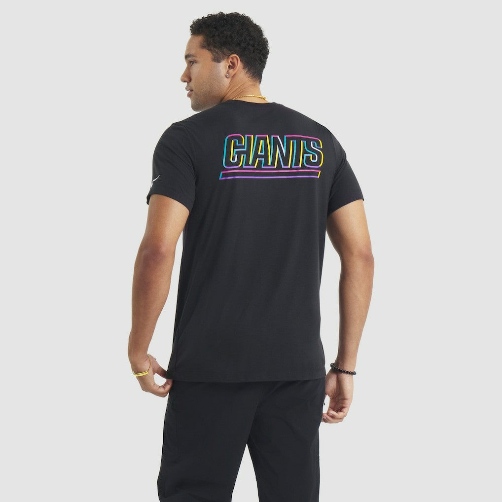 New York Giants 2025 NFL Crucial Catch Tri-Blend Dri-FIT T-Shirt - Black discount