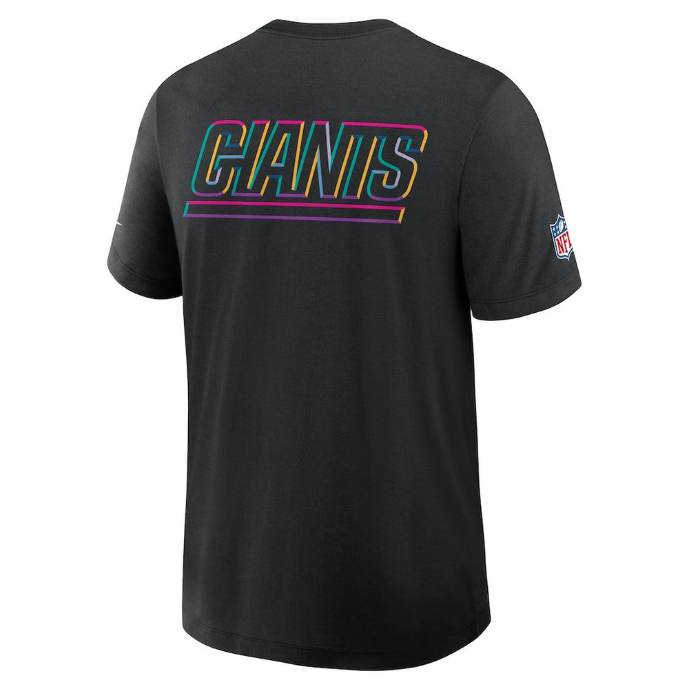 New York Giants 2025 NFL Crucial Catch Tri-Blend Dri-FIT T-Shirt - Black discount