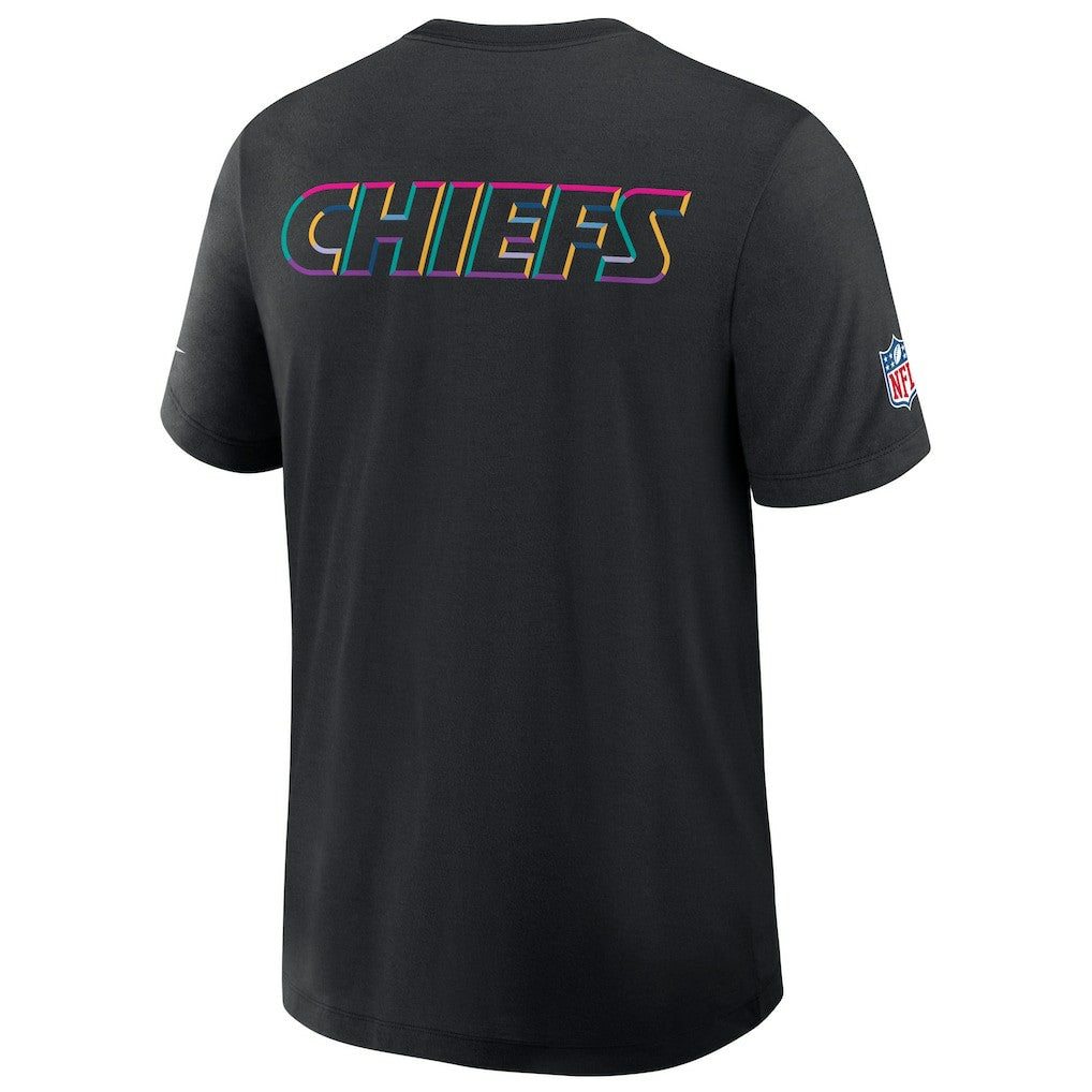 Kansas City Chiefs 2025 NFL Crucial Catch Tri-Blend Dri-FIT T-Shirt - Black online