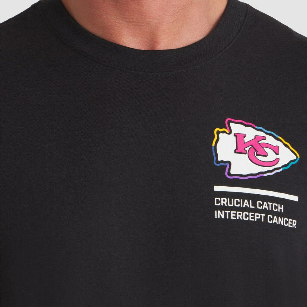 Kansas City Chiefs 2025 NFL Crucial Catch Tri-Blend Dri-FIT T-Shirt - Black online
