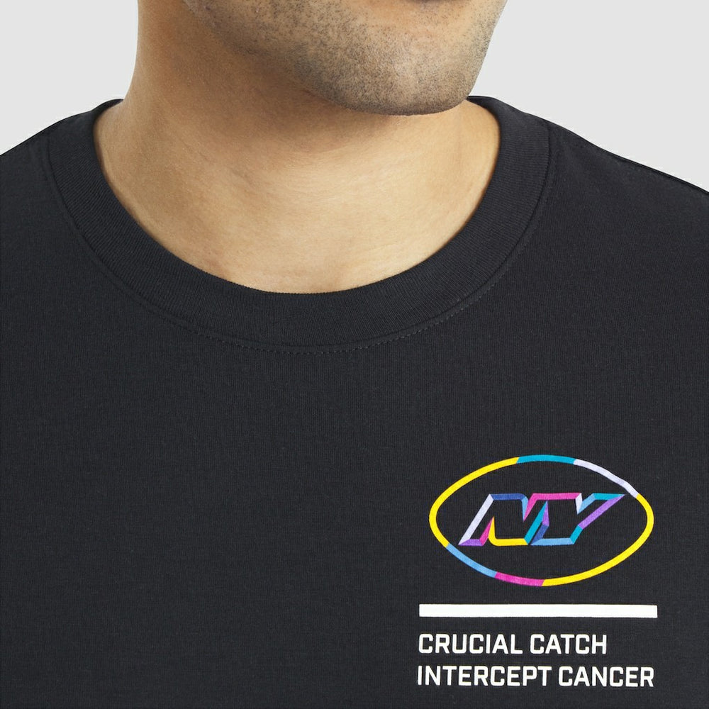 New York Jets 2025 NFL Crucial Catch Tri-Blend Dri-FIT T-Shirt - Black for sale