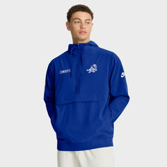 Dallas Cowboys Sideline Alt Pack Anorak Half-Zip Hoodie Jacket - Royal discount