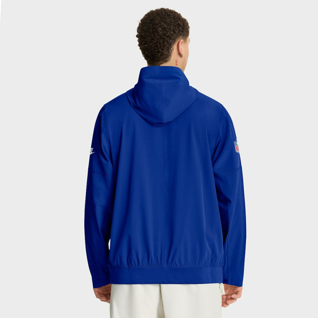 Dallas Cowboys Sideline Alt Pack Anorak Half-Zip Hoodie Jacket - Royal discount