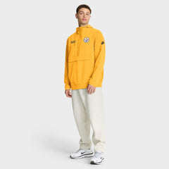 Pittsburgh Steelers 1933 Sideline Alt Pack Anorak Half-Zip Hoodie Jacket - Gold for sale