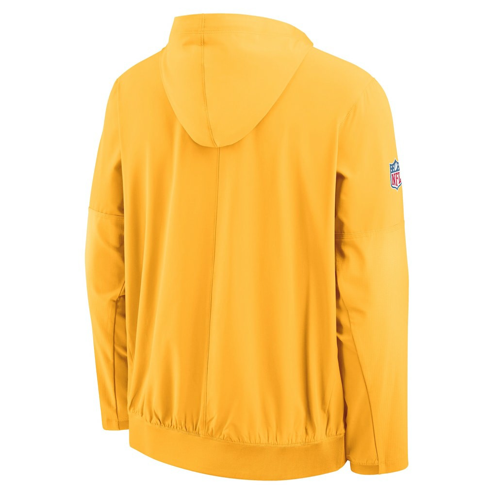 Pittsburgh Steelers 1933 Sideline Alt Pack Anorak Half-Zip Hoodie Jacket - Gold for sale