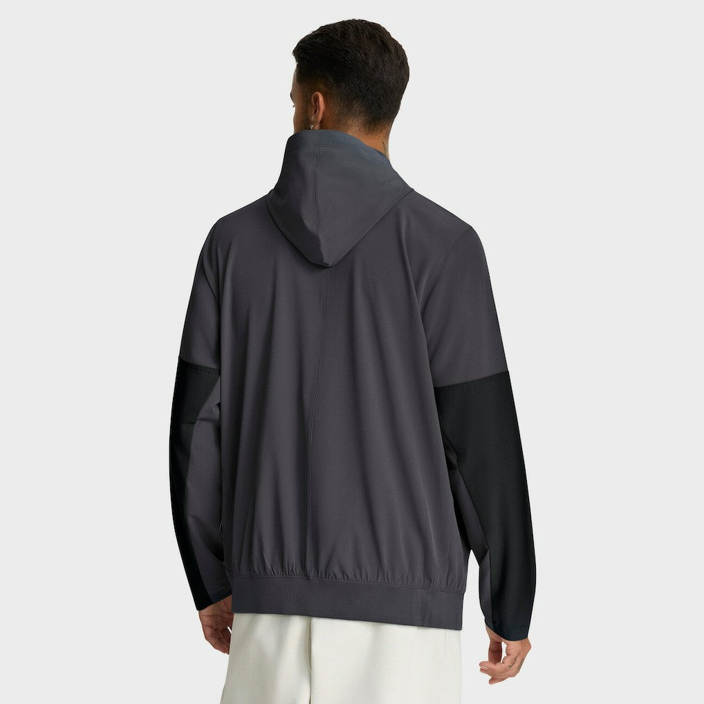 Cleveland Browns Sideline Anorak Half-Zip Hoodie Jacket - Anthracite online