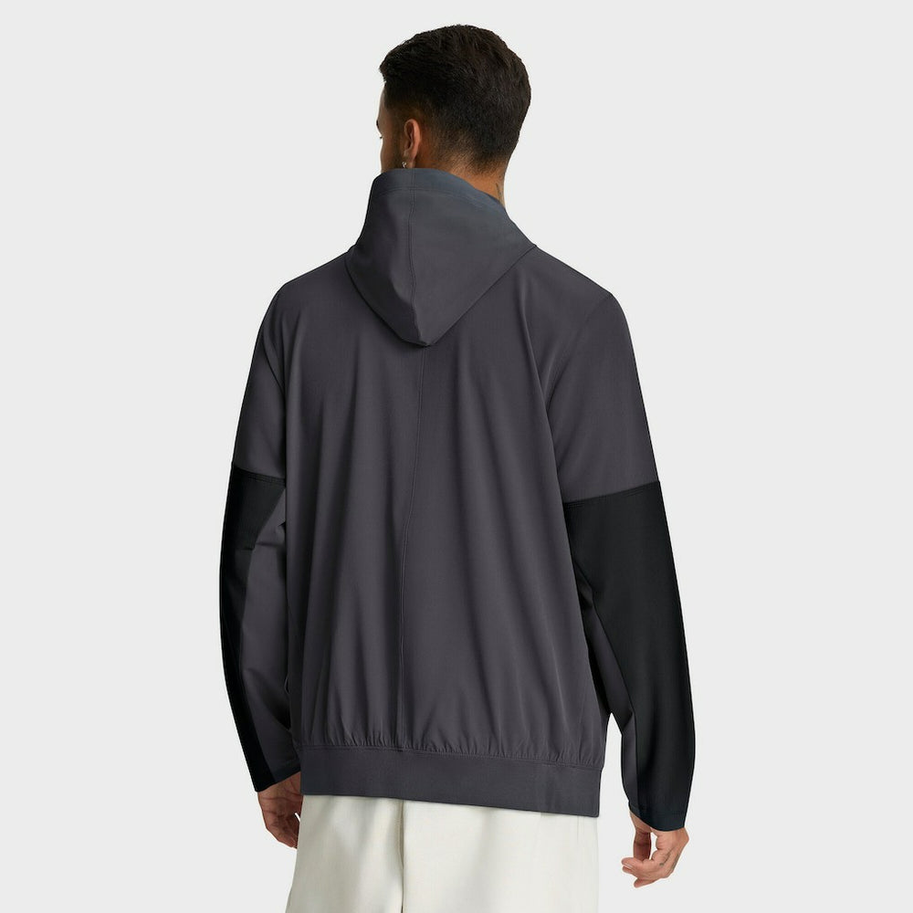 Cleveland Browns Sideline Anorak Half-Zip Hoodie Jacket - Anthracite online