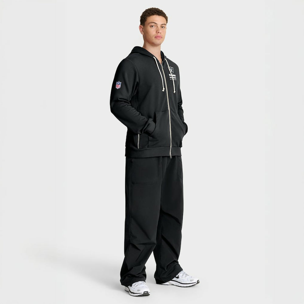 Las Vegas Raiders Sideline Standard Issue Utility Player Dri-FIT Full-Zip Hoodie - Black on sale