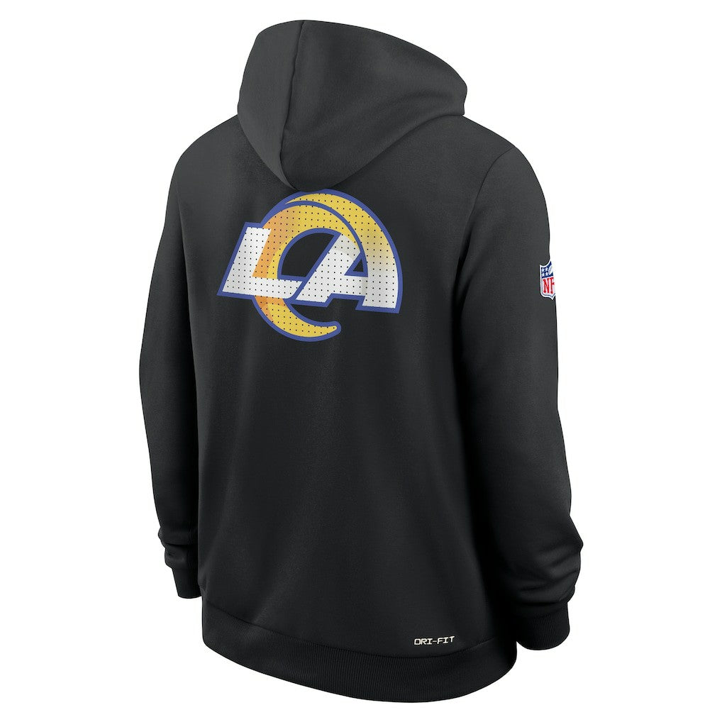 Los Angeles Rams Sideline Standard Issue Utility Player Dri-FIT Full-Zip Hoodie - Black online