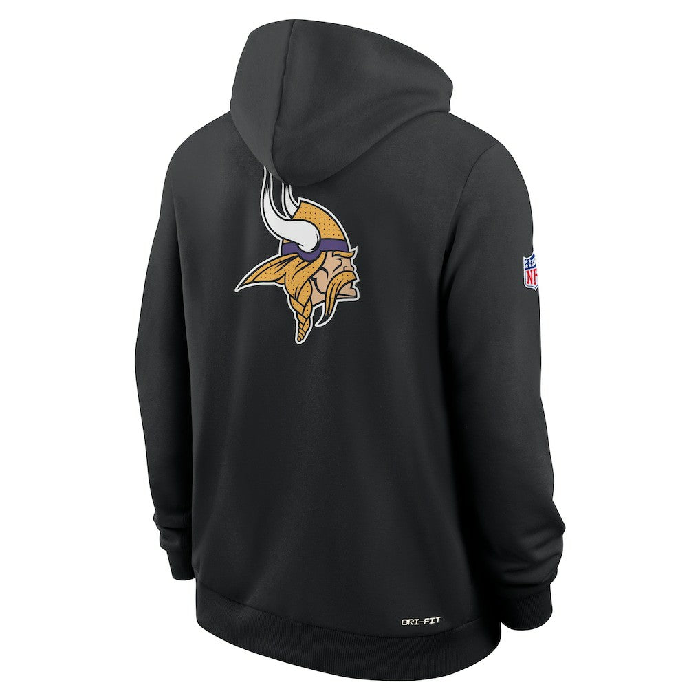Minnesota Vikings Sideline Standard Issue Utility Player Dri-FIT Full-Zip Hoodie - Black discount