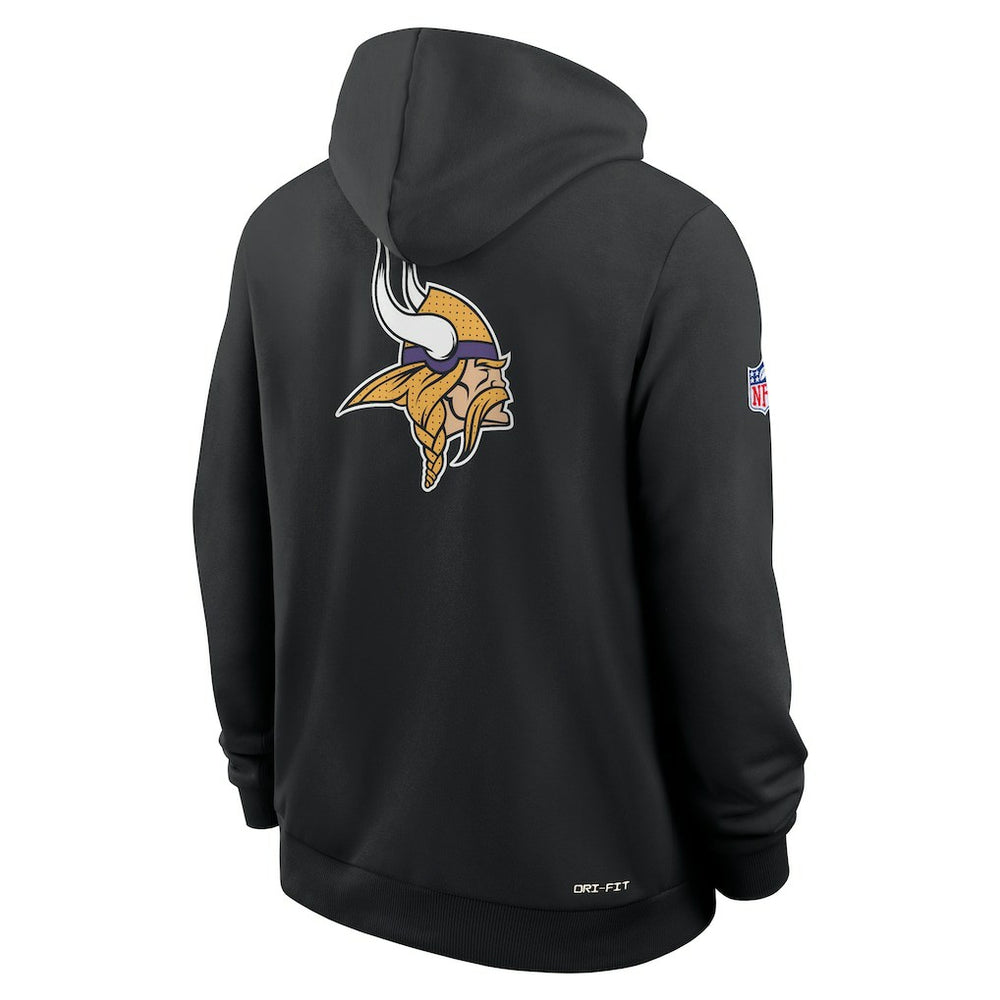 Minnesota Vikings Sideline Standard Issue Utility Player Dri-FIT Full-Zip Hoodie - Black discount
