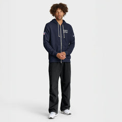 New England Patriots Sideline Standard Issue Utility Player Dri-FIT Full-Zip Hoodie - Navy discount