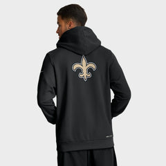 New Orleans Saints Sideline Standard Issue Utility Player Dri-FIT Full-Zip Hoodie - Black outlet