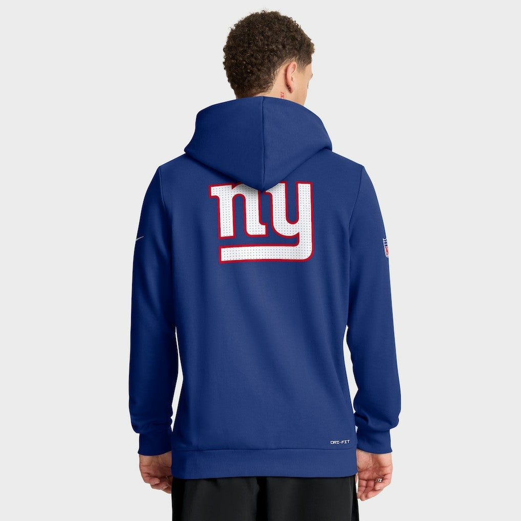 New York Giants Sideline Standard Issue Utility Player Dri-FIT Full-Zip Hoodie - Royal discount