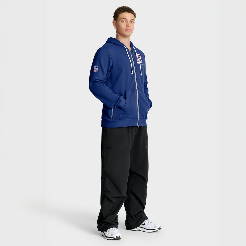 New York Giants Sideline Standard Issue Utility Player Dri-FIT Full-Zip Hoodie - Royal discount