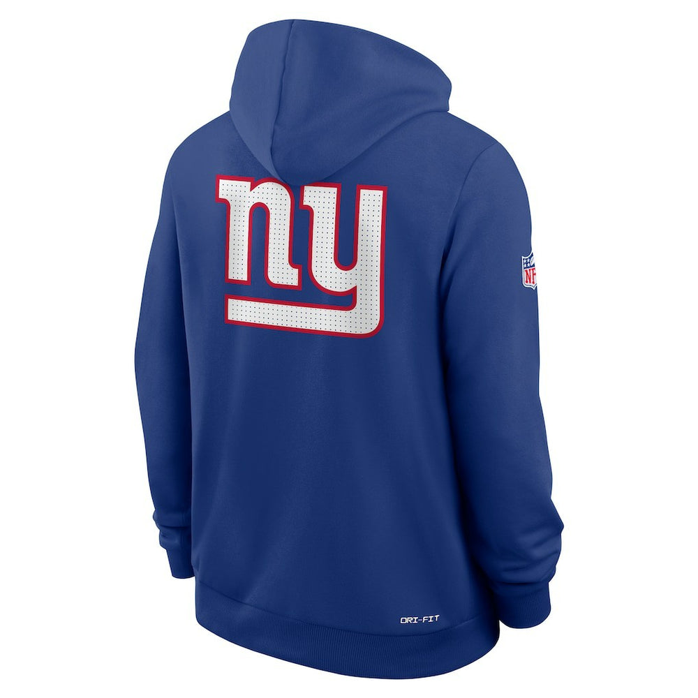 New York Giants Sideline Standard Issue Utility Player Dri-FIT Full-Zip Hoodie - Royal discount