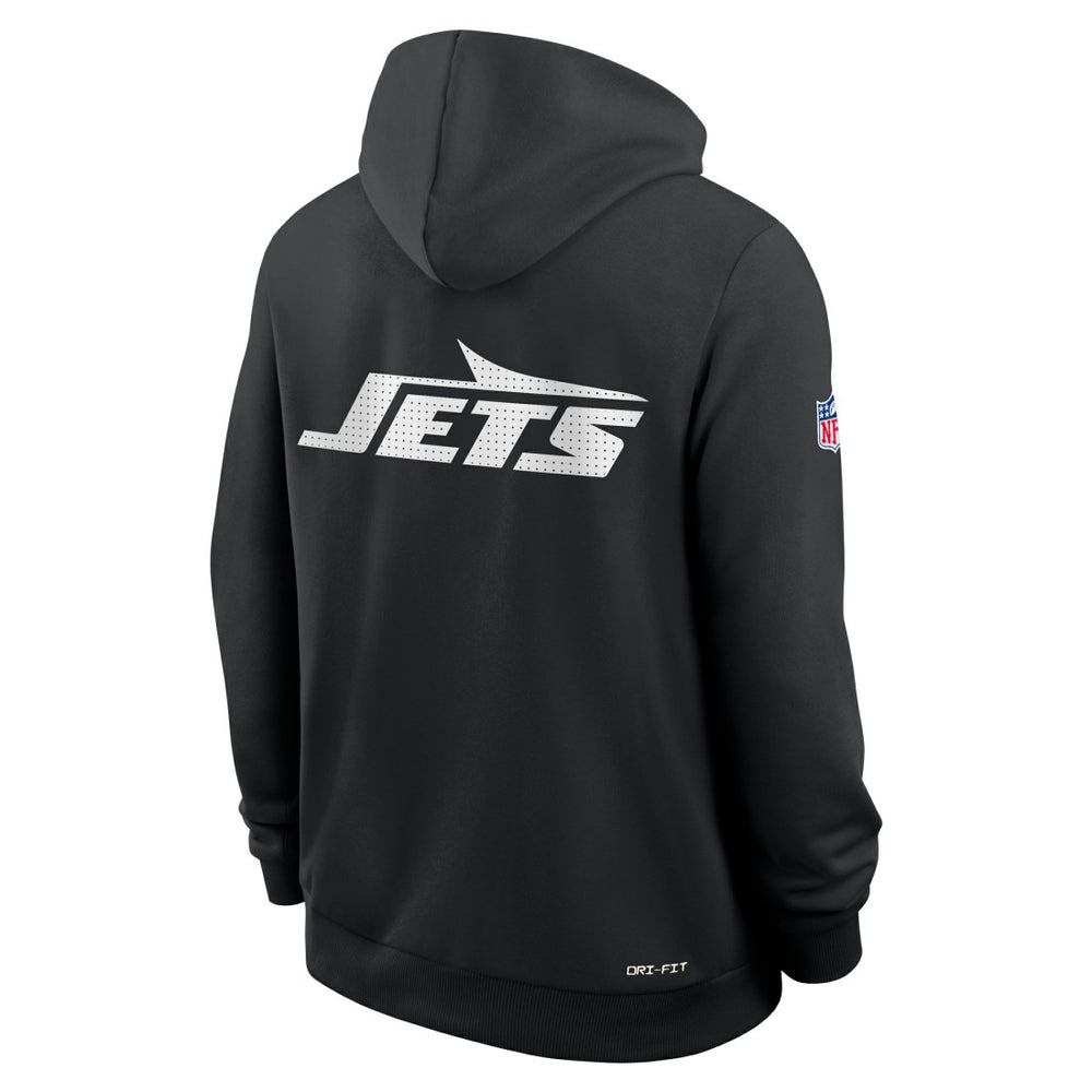 New York Jets Sideline Standard Issue Utility Player Dri-FIT Full-Zip Hoodie - Black sale