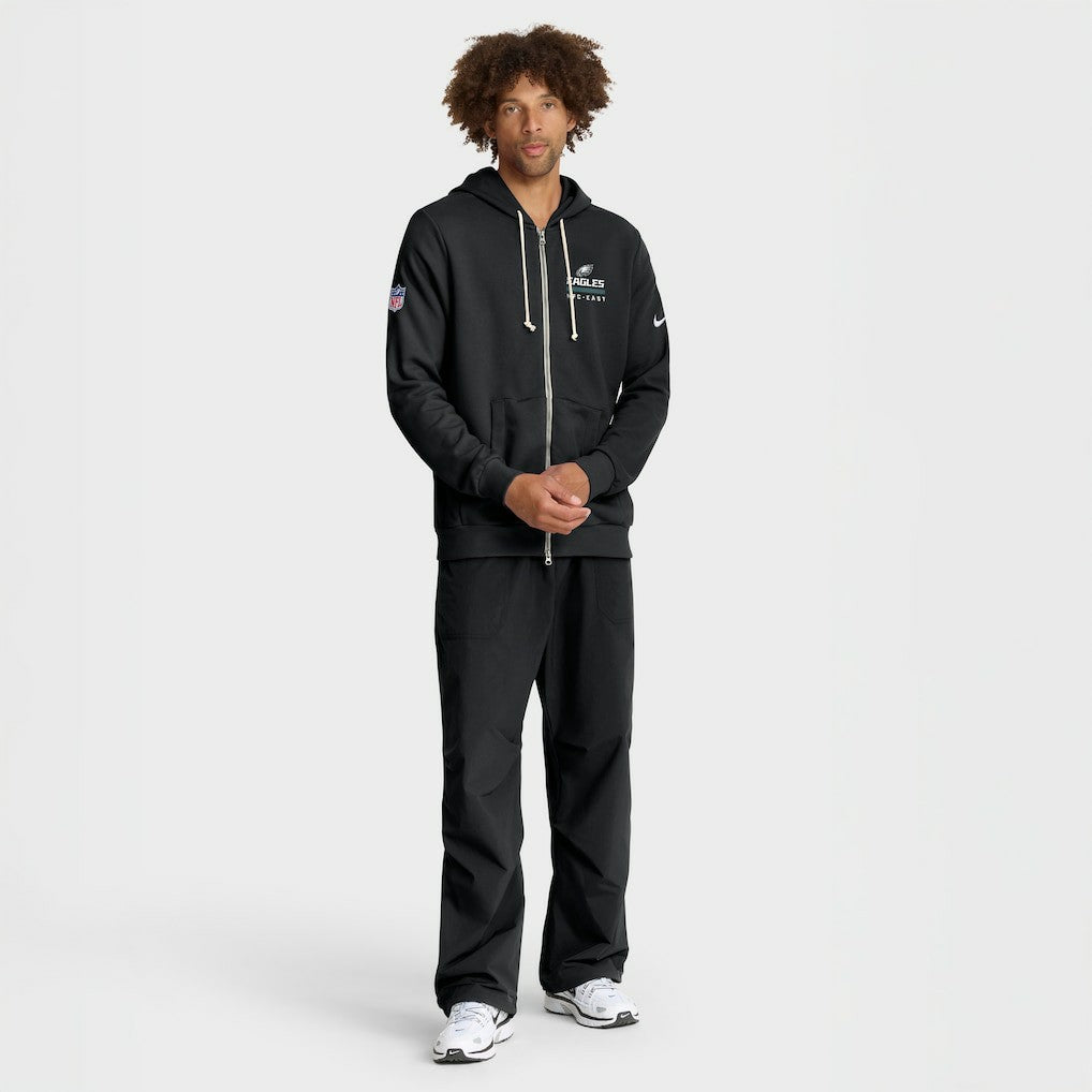 Philadelphia Eagles Sideline Standard Issue Utility Player Dri-FIT Full-Zip Hoodie - Black discount