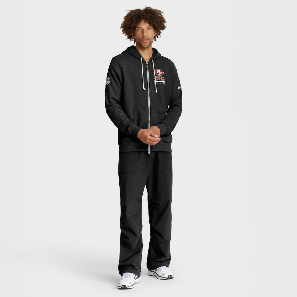 San Francisco 49ers Sideline Standard Issue Utility Player Dri-FIT Full-Zip Hoodie - Black for sale
