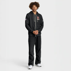 San Francisco 49ers Sideline Standard Issue Utility Player Dri-FIT Full-Zip Hoodie - Black for sale
