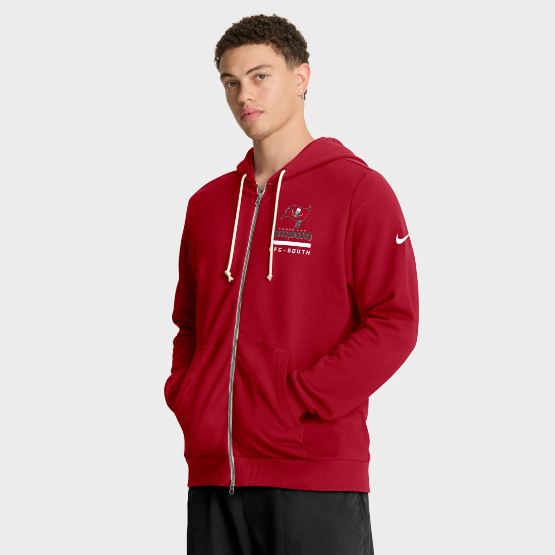Tampa Bay Buccaneers Sideline Standard Issue Utility Player Dri-FIT Full-Zip Hoodie - Red outlet