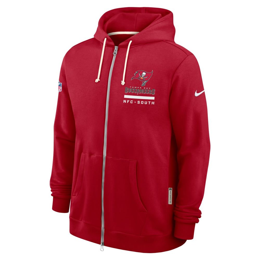 Tampa Bay Buccaneers Sideline Standard Issue Utility Player Dri-FIT Full-Zip Hoodie - Red outlet