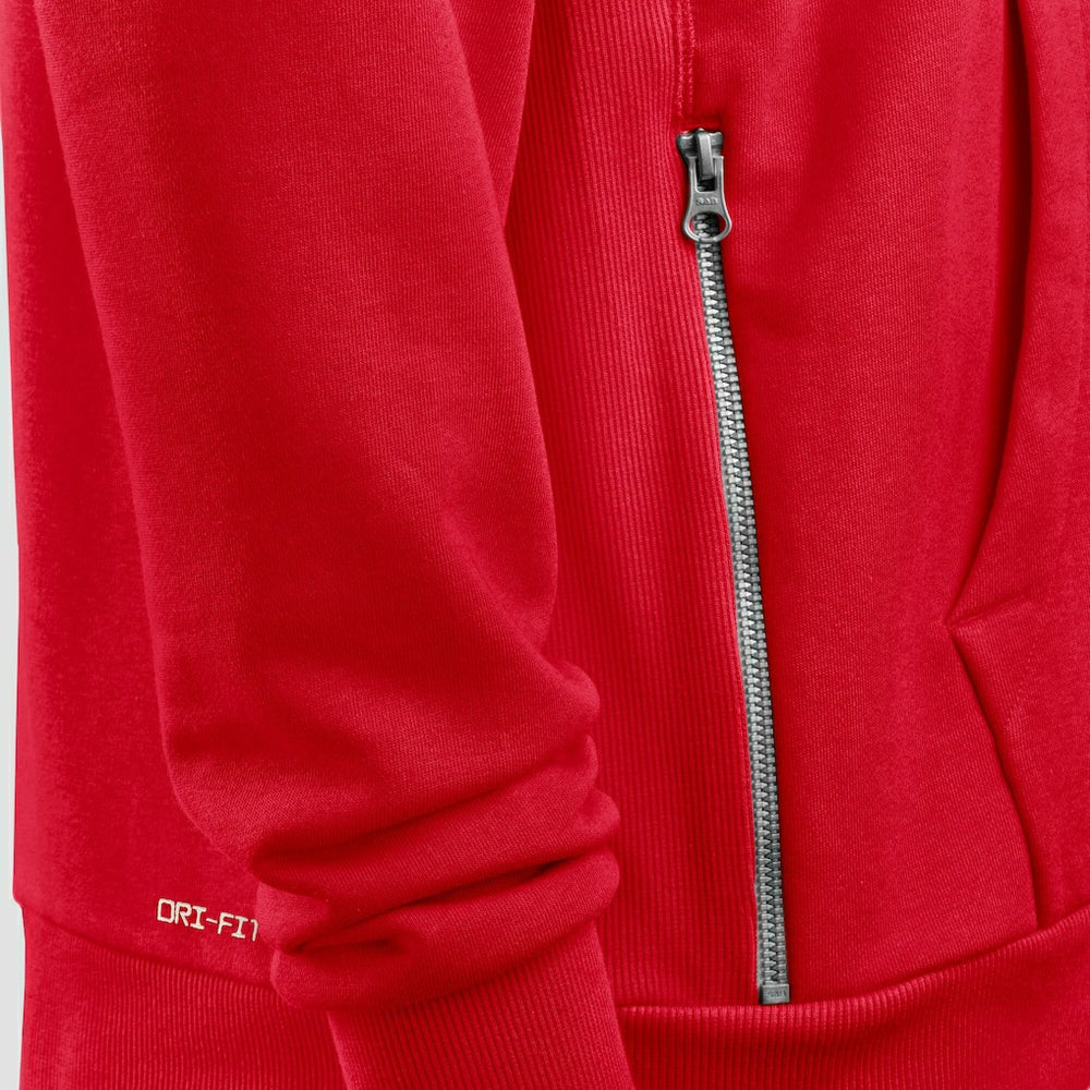 Kansas City Chiefs Sideline Standard Issue Utility Player Dri-FIT Full-Zip Hoodie - Red online