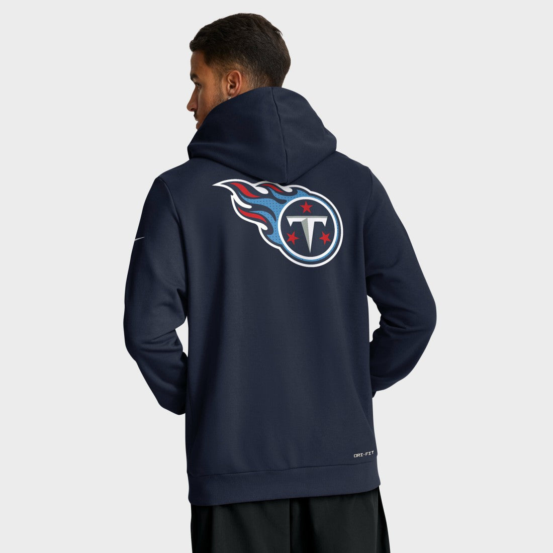 Tennessee Titans Sideline Standard Issue Utility Player Dri-FIT Full-Zip Hoodie - Navy on sale