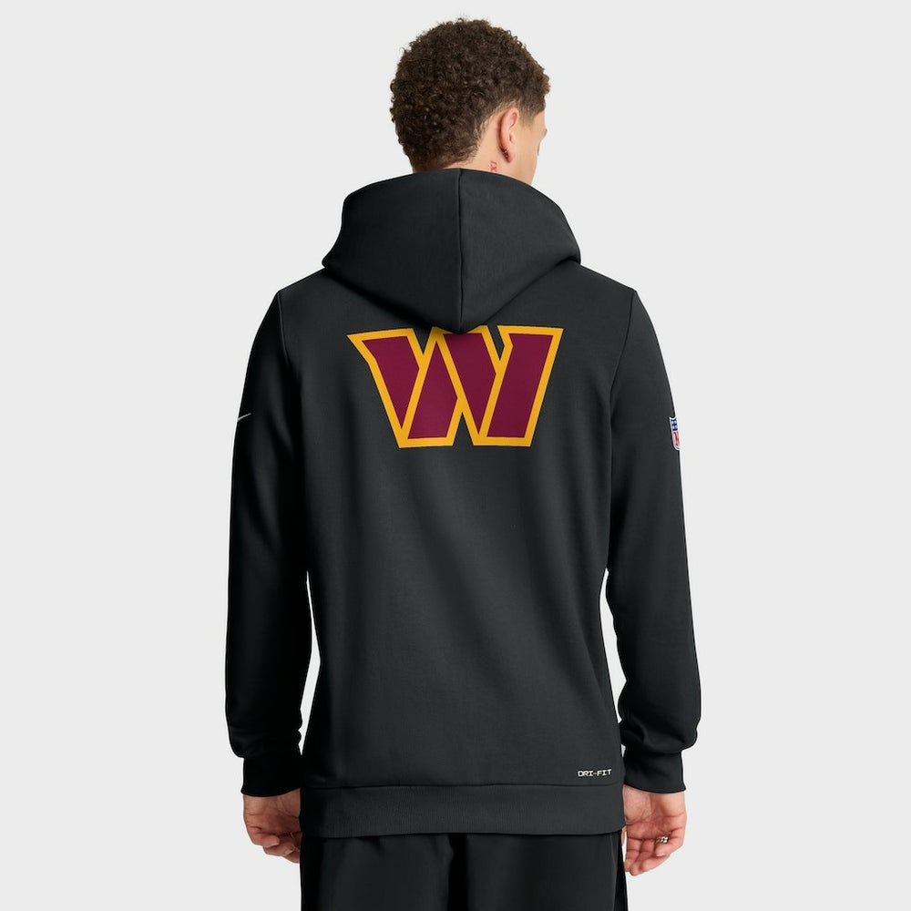 Washington Commanders Sideline Standard Issue Utility Player Dri-FIT Full-Zip Hoodie - Black sale