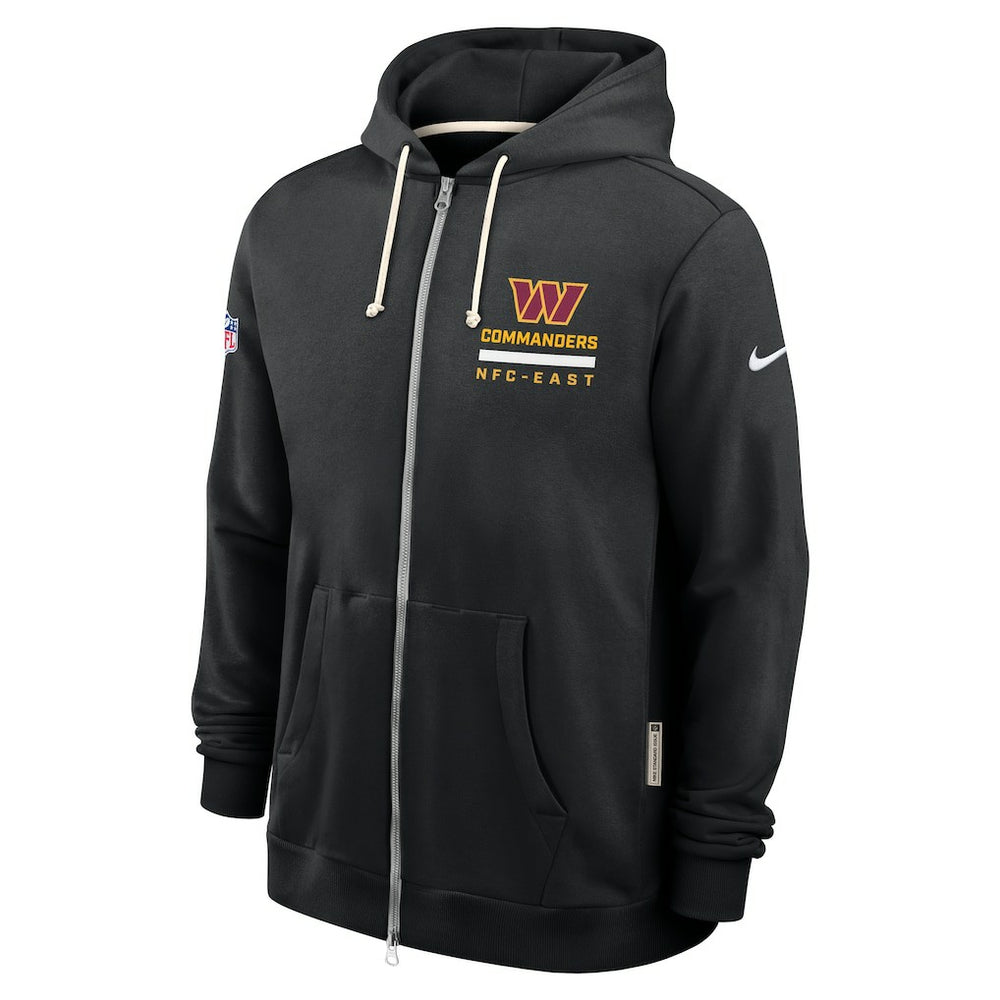 Washington Commanders Sideline Standard Issue Utility Player Dri-FIT Full-Zip Hoodie - Black sale