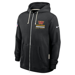 Washington Commanders Sideline Standard Issue Utility Player Dri-FIT Full-Zip Hoodie - Black sale