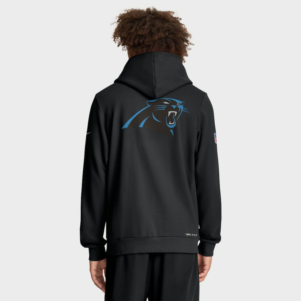 Carolina Panthers Sideline Standard Issue Utility Player Dri-FIT Full-Zip Hoodie - Black sale