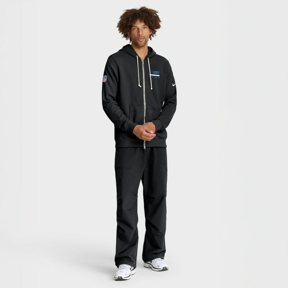 Carolina Panthers Sideline Standard Issue Utility Player Dri-FIT Full-Zip Hoodie - Black sale