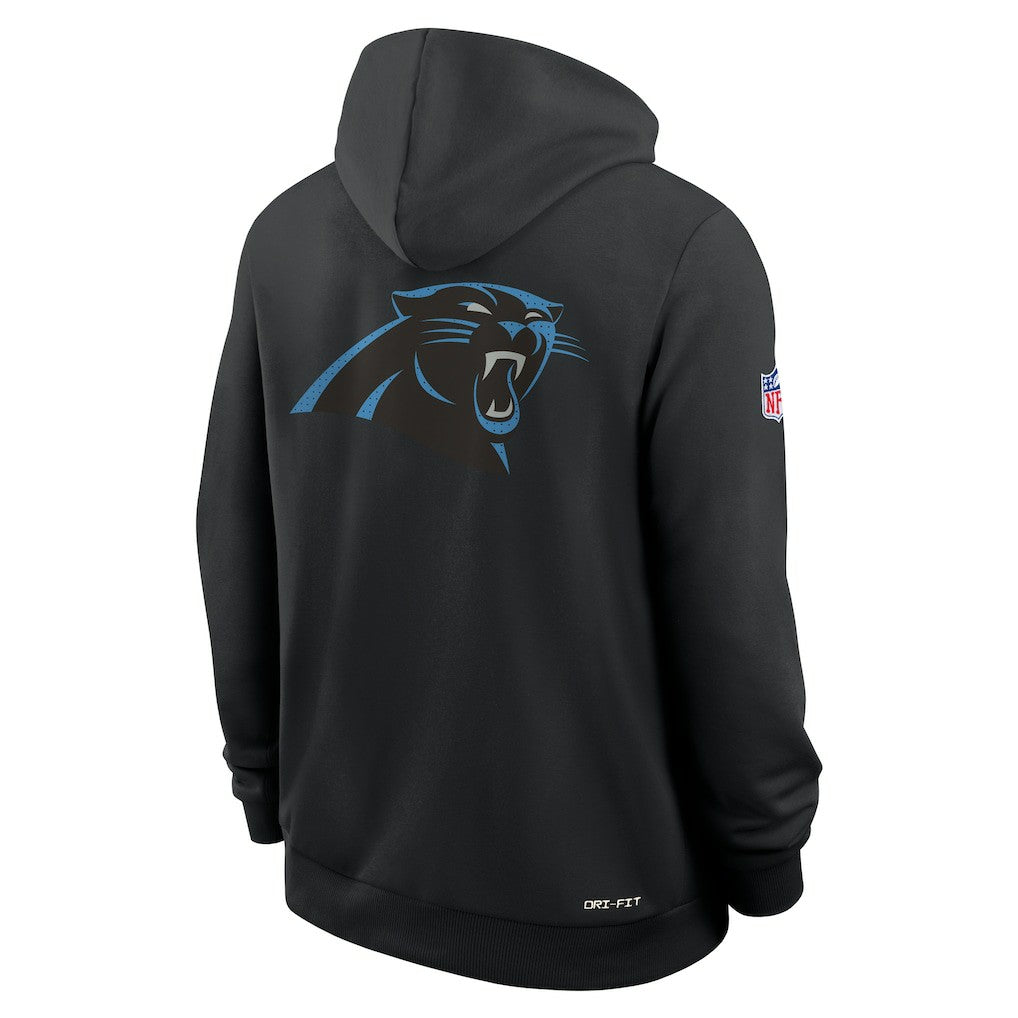 Carolina Panthers Sideline Standard Issue Utility Player Dri-FIT Full-Zip Hoodie - Black sale