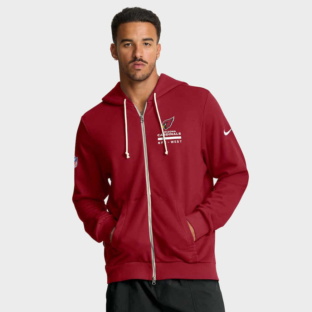 Arizona Cardinals Sideline Standard Issue Utility Player Dri-FIT Full-Zip Hoodie - Cardinal online