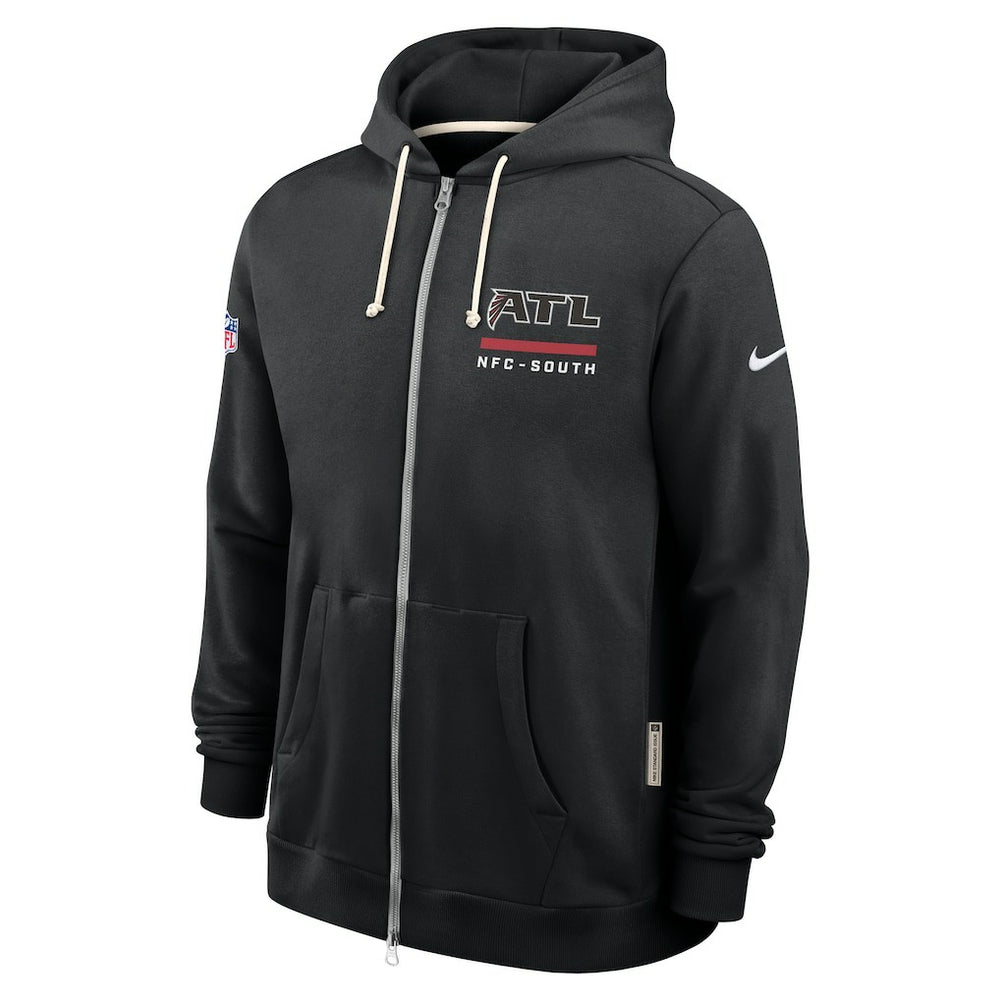 Atlanta Falcons Sideline Standard Issue Utility Player Dri-FIT Full-Zip Hoodie - Black online