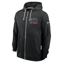 Atlanta Falcons Sideline Standard Issue Utility Player Dri-FIT Full-Zip Hoodie - Black online