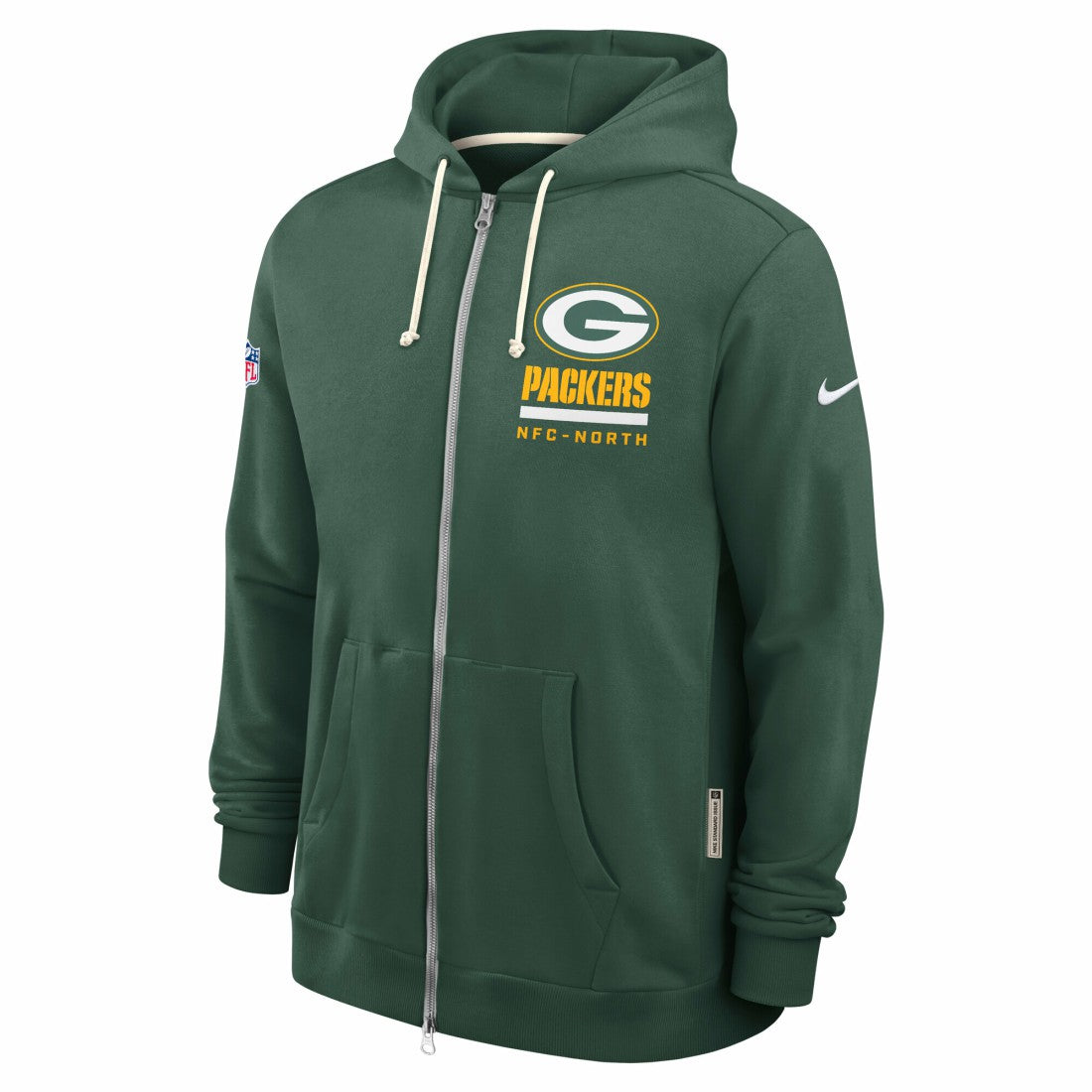 Green Bay Packers Sideline Standard Issue Utility Player Dri-FIT Full-Zip Hoodie - Green for sale