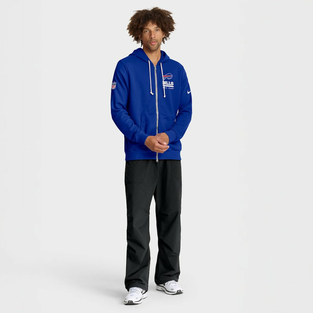 Buffalo Bills Sideline Standard Issue Utility Player Dri-FIT Full-Zip Hoodie - Royal discount
