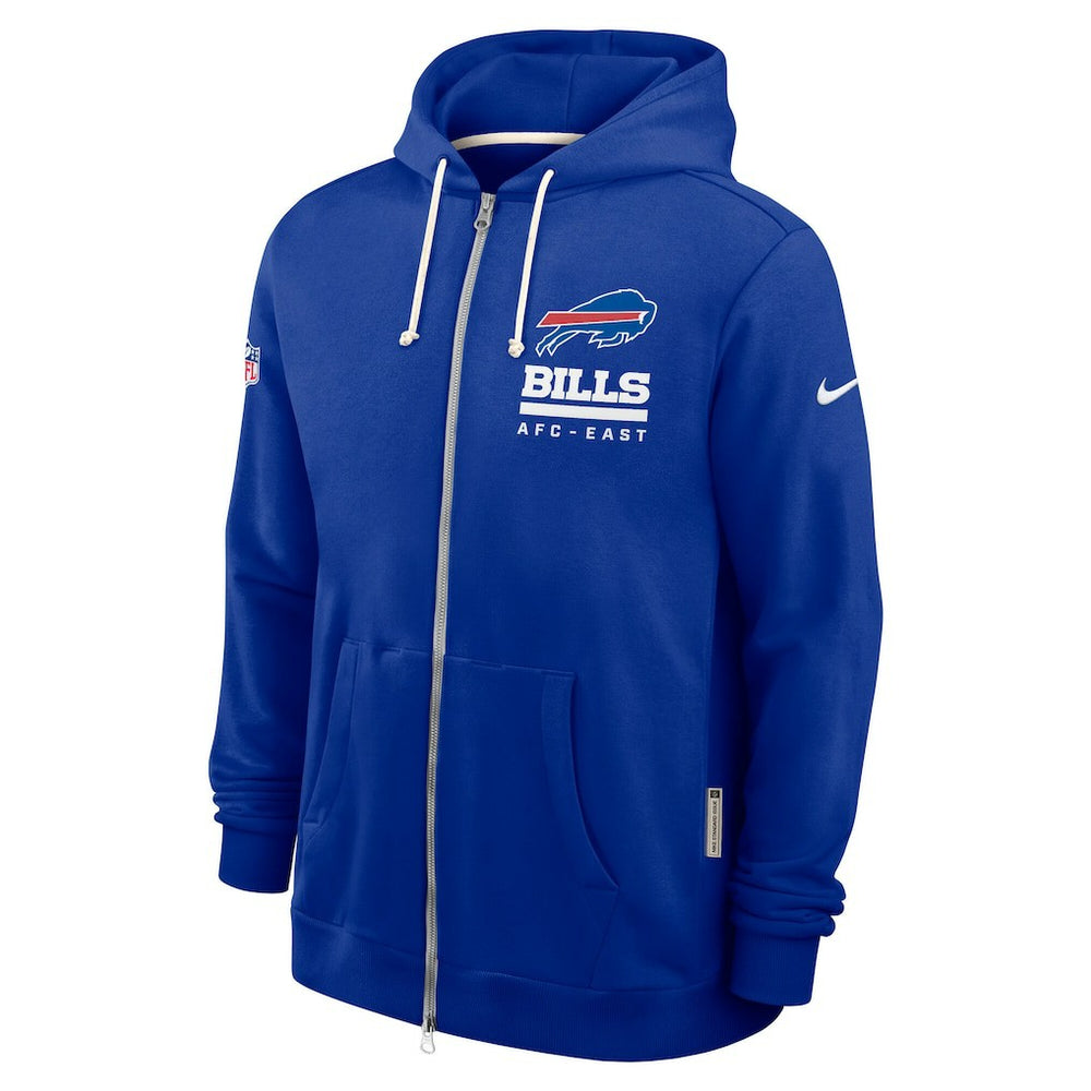 Buffalo Bills Sideline Standard Issue Utility Player Dri-FIT Full-Zip Hoodie - Royal discount