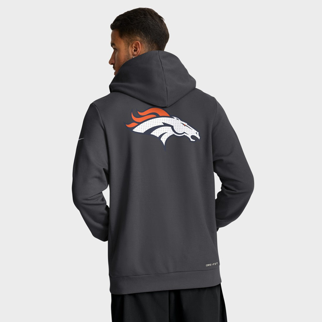 Denver Broncos Sideline Standard Issue Utility Player Dri-FIT Full-Zip Hoodie - Anthracite sale