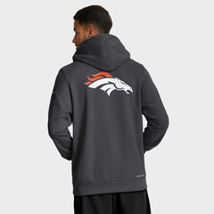Denver Broncos Sideline Standard Issue Utility Player Dri-FIT Full-Zip Hoodie - Anthracite sale