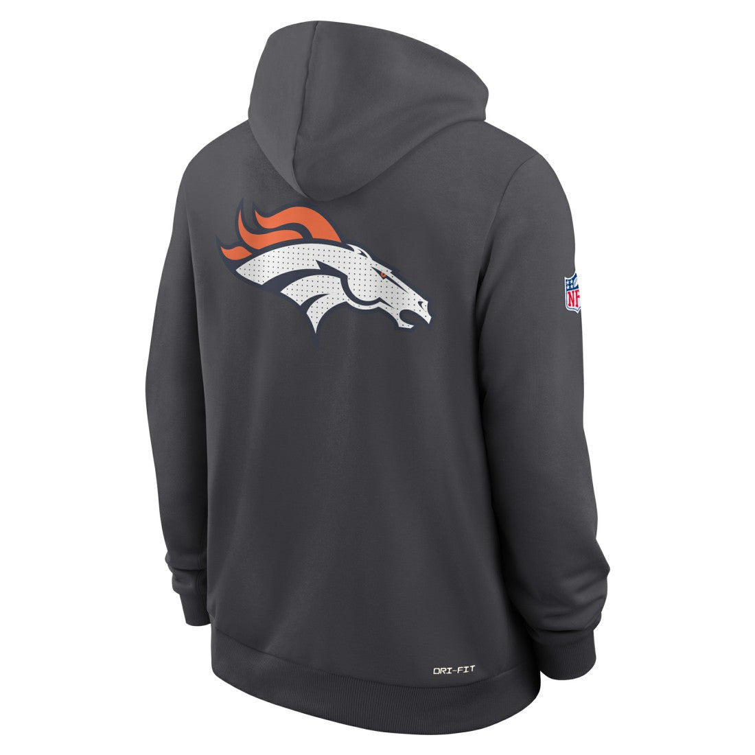 Denver Broncos Sideline Standard Issue Utility Player Dri-FIT Full-Zip Hoodie - Anthracite sale